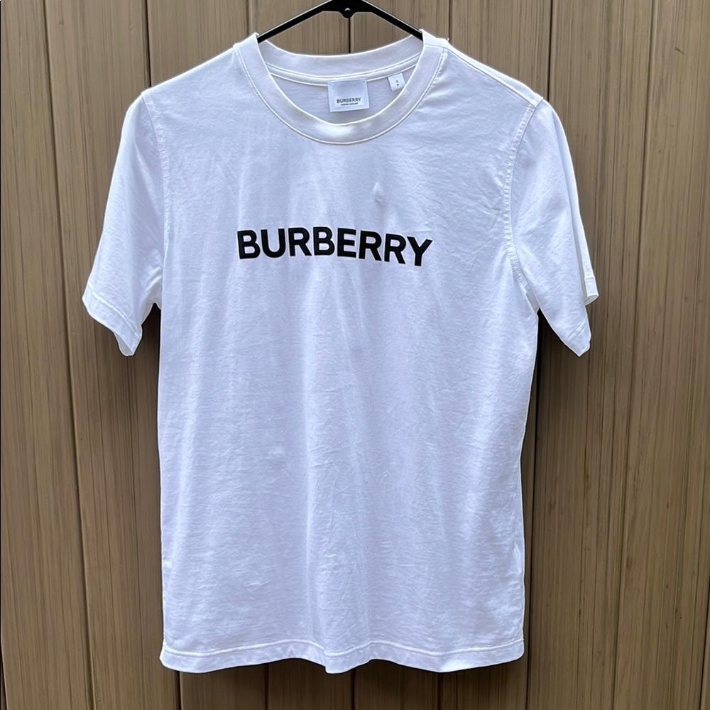 Burberry Logo Cotton T shirt‎ size Small Mint